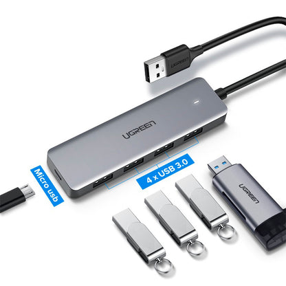 Multipuerto 4 en 1 USB-A de 5 Gbps Ugreen