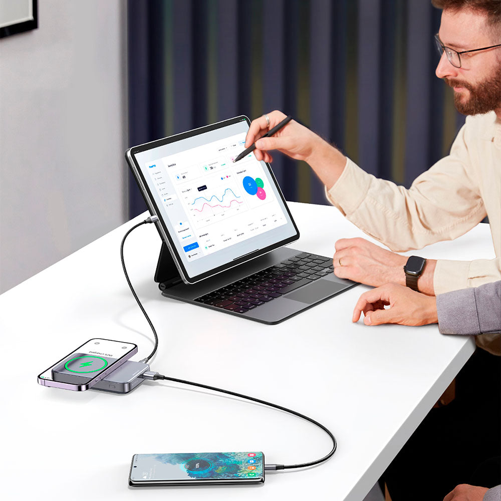 Powerbank Ugreen Magnética Portátil 10000 mAh 20W PB206