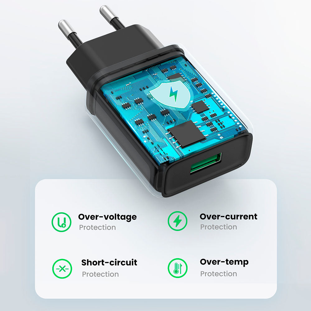Cargador Ugreen USB A de 18W - imagen 4