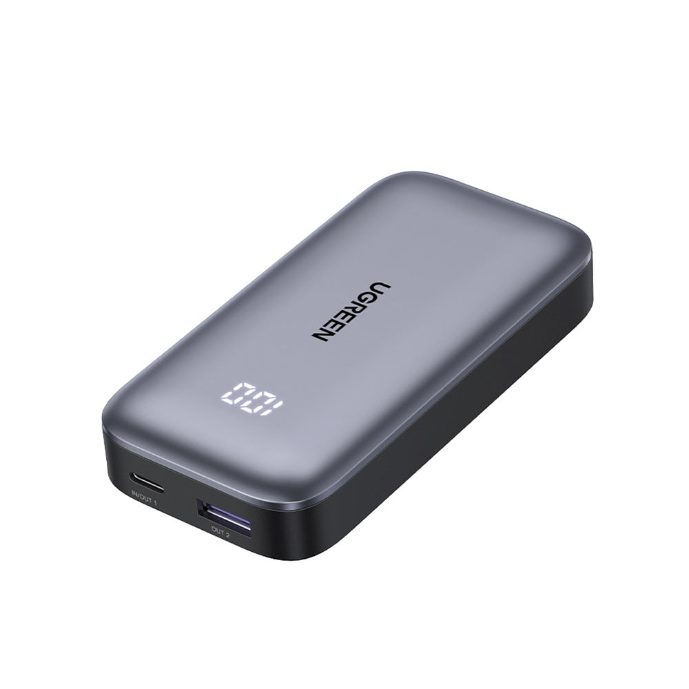 Powerbank Ugreen 10000 mAh con Pantalla y Quick Charging 30W