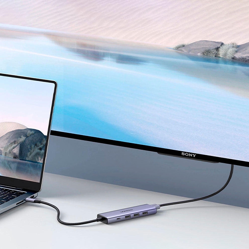 Multipuerto 5 en 1 USB-C 4K60HZ Ugreen - imagen 3