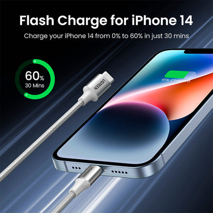 Cable Lightning a USB-C certificado MFI de 2 Mts - imagen 5