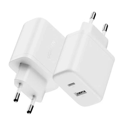 Cargador Ugreen Fast Charge 20W USB A y USB C