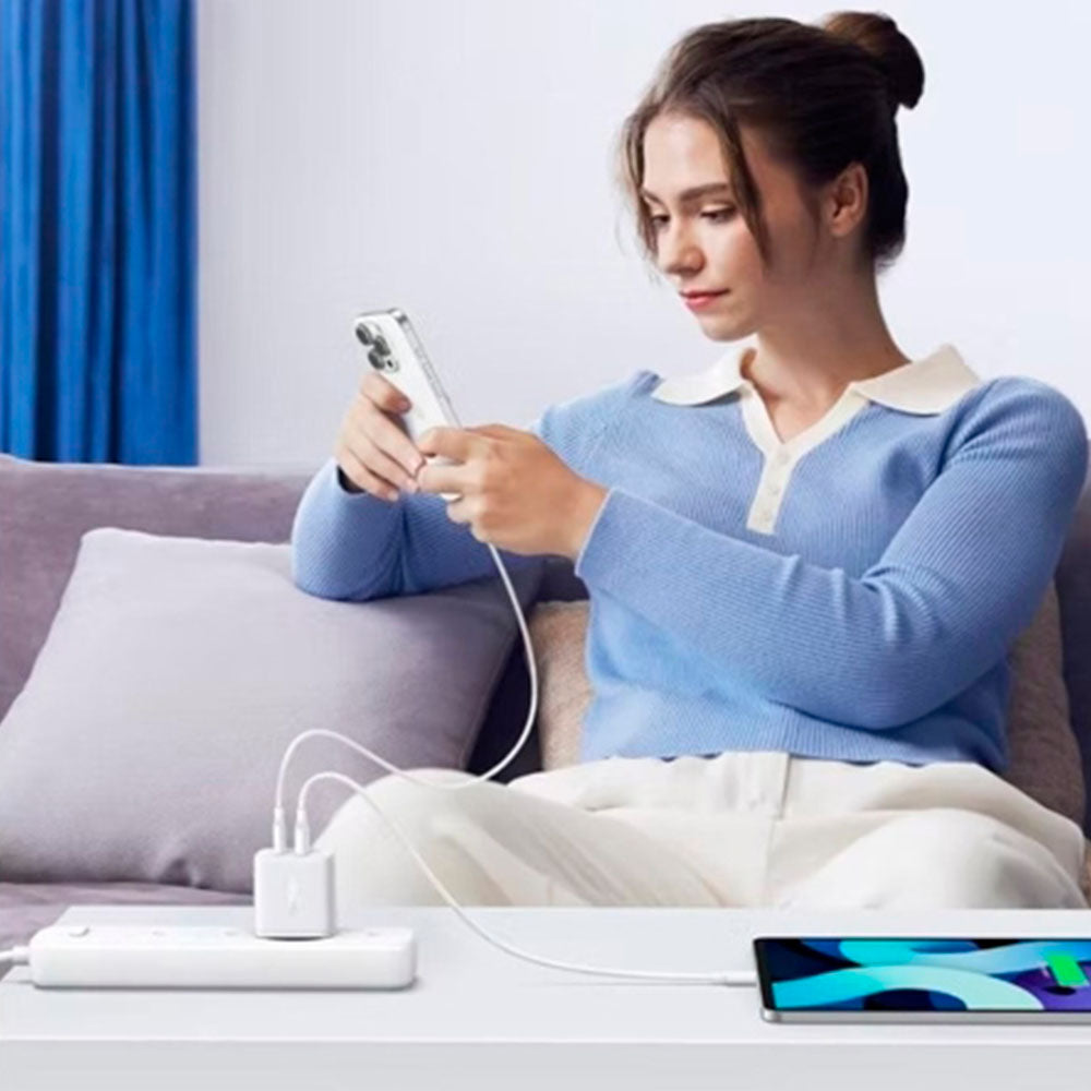 Cargador Ugreen Fast Charge 20W USB A y USB C