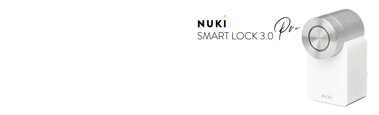 Cerradura electrónica NUKI SMARTLOCK 3.0 PRO blanco + teclado