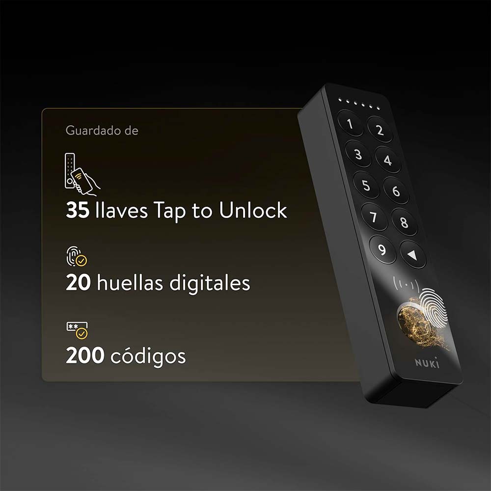 Teclado de Cerradura Inteligente Nuki Keypad 2 NFC - imagen 4