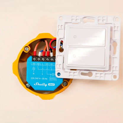 Interruptor Relé Inteligente Shelly 1L Gen3