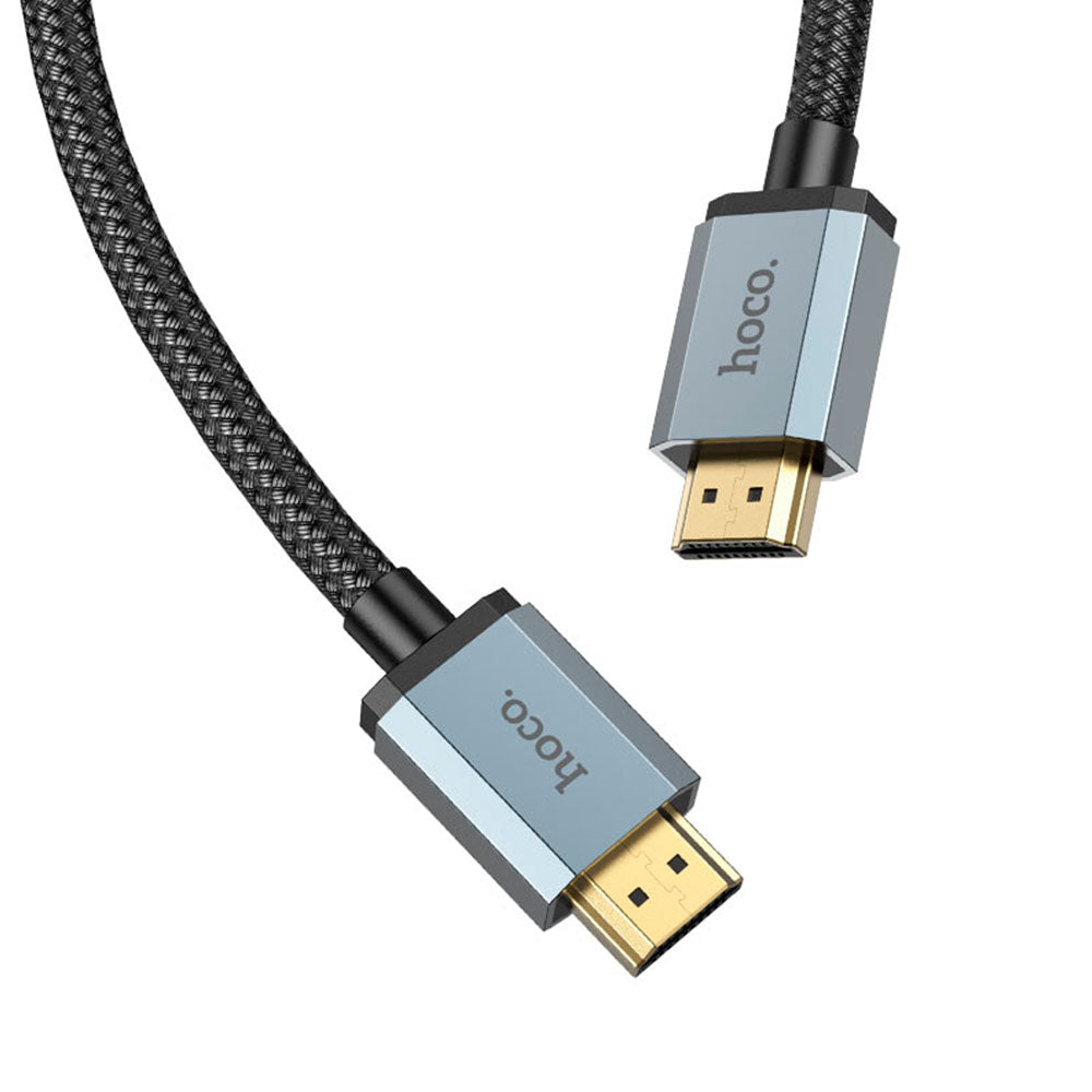 Cable Hoco US03 HDMI a HDMI 2.0 4K de 1M - Gris