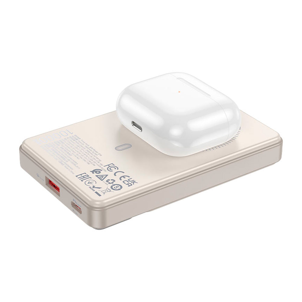 Power Bank QI Q18 Tourer 22.5W de 10000mAh – Blanco