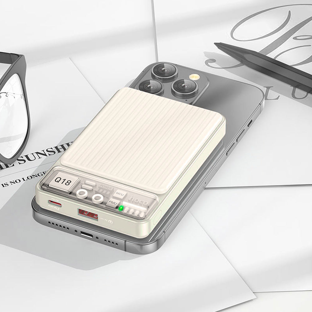 Power Bank QI Q18 Tourer 22.5W de 10000mAh – Blanco