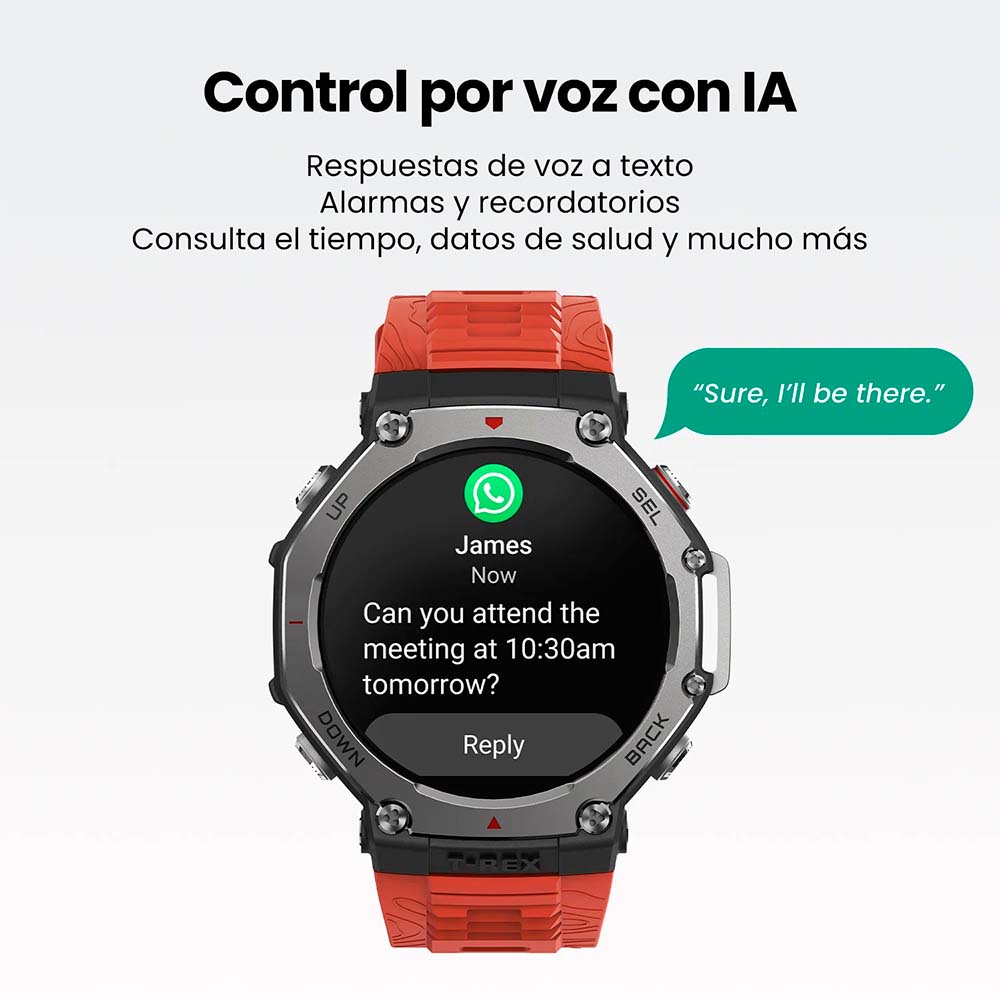 Reloj Inteligente T-Rex 3 Onyx Amazfit