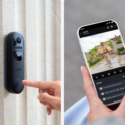 Timbre con Cámara WiFi 2K con Batería Reolink