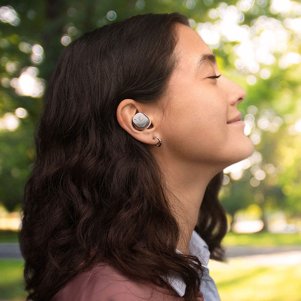 Audífonos In Ear True Wireless Sennheiser Momentum 4 Plateado