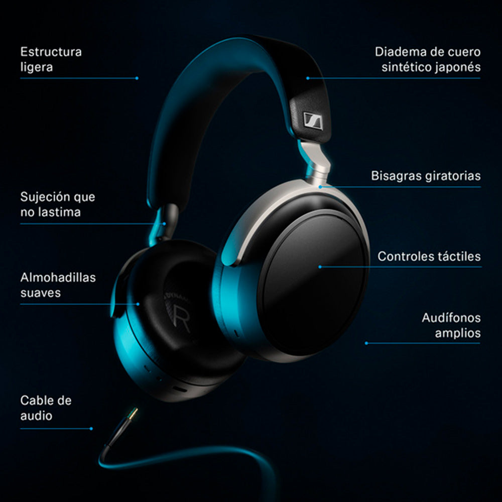 Audífonos Over Ear Wireless ANC Sennheiser HDB 630
