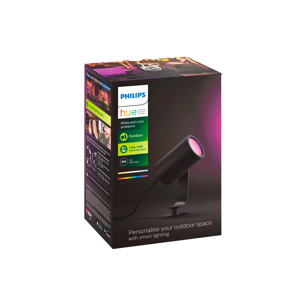 Foco de Exterior Inteligente Philips Hue Lily Multicolor