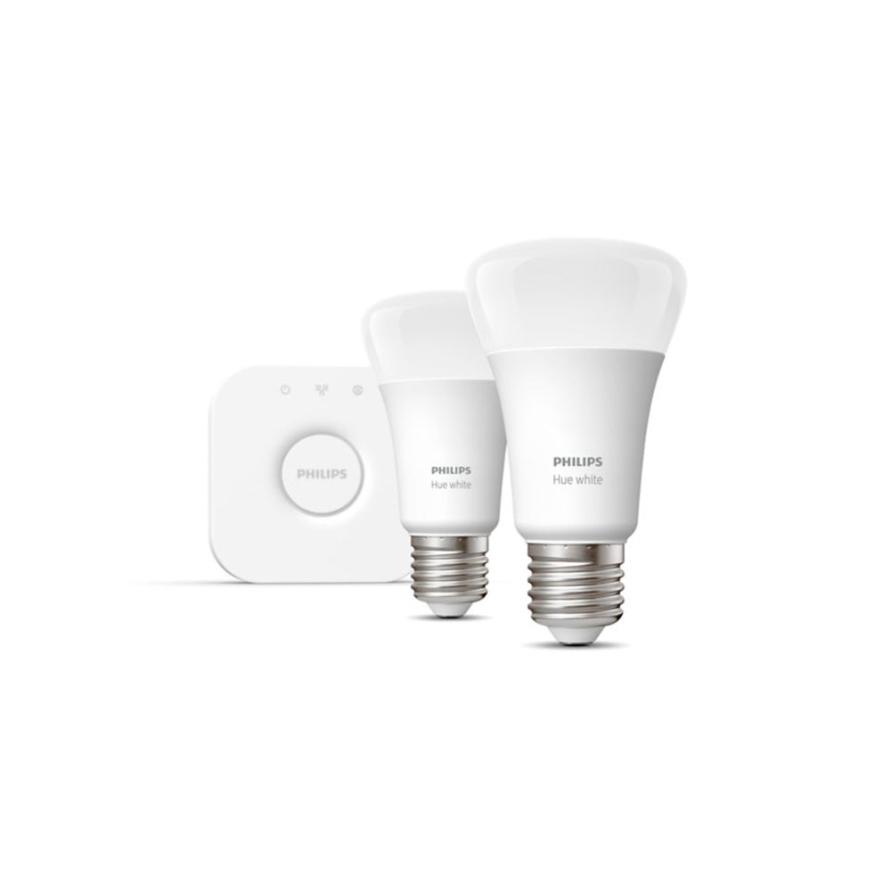 Kit Philips Hue White 2 Ampolletas Led + Bridge