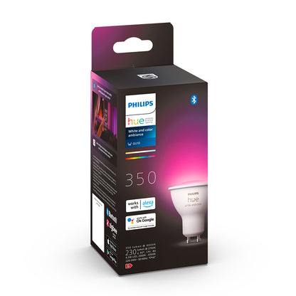 Ampolleta Led Inteligente Philips Hue Gu10 4.3w 350lm Rgb - imagen 2