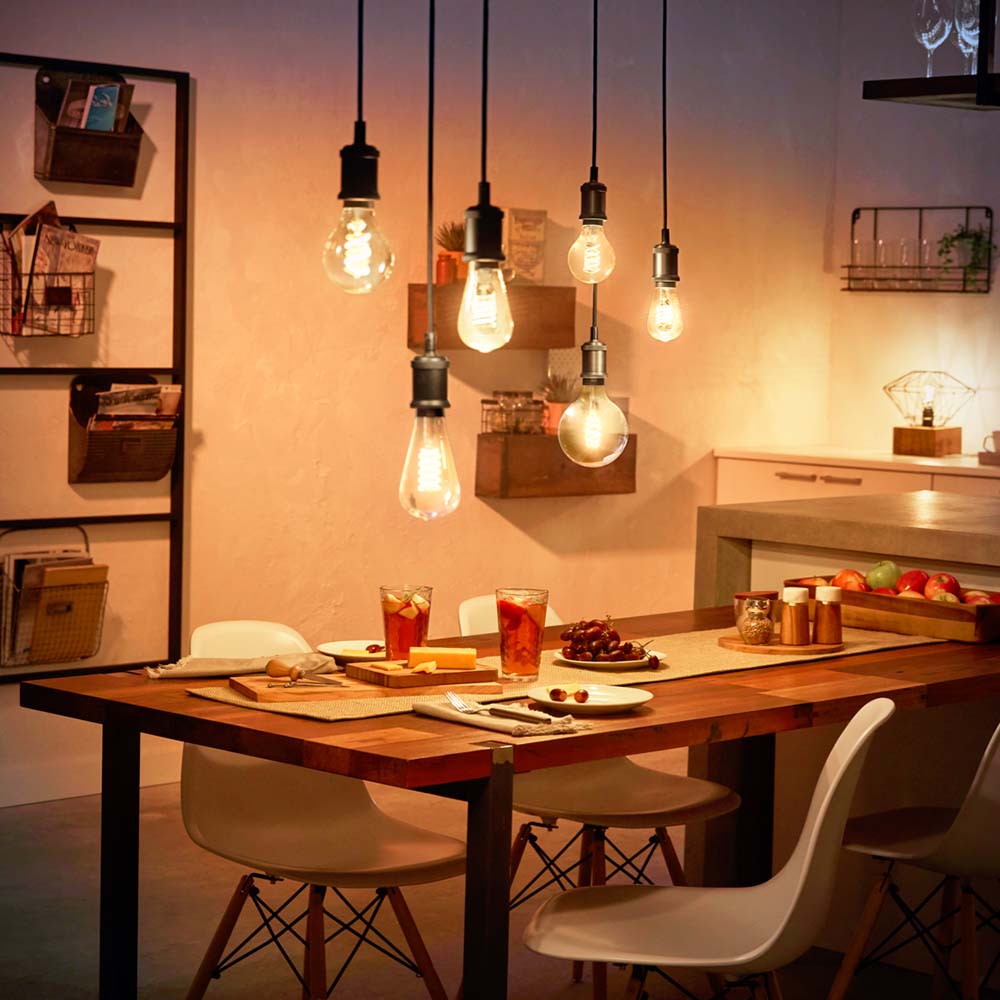 Ampolleta Led Philips Hue Vintage Bulbo A60 Bt Open Box