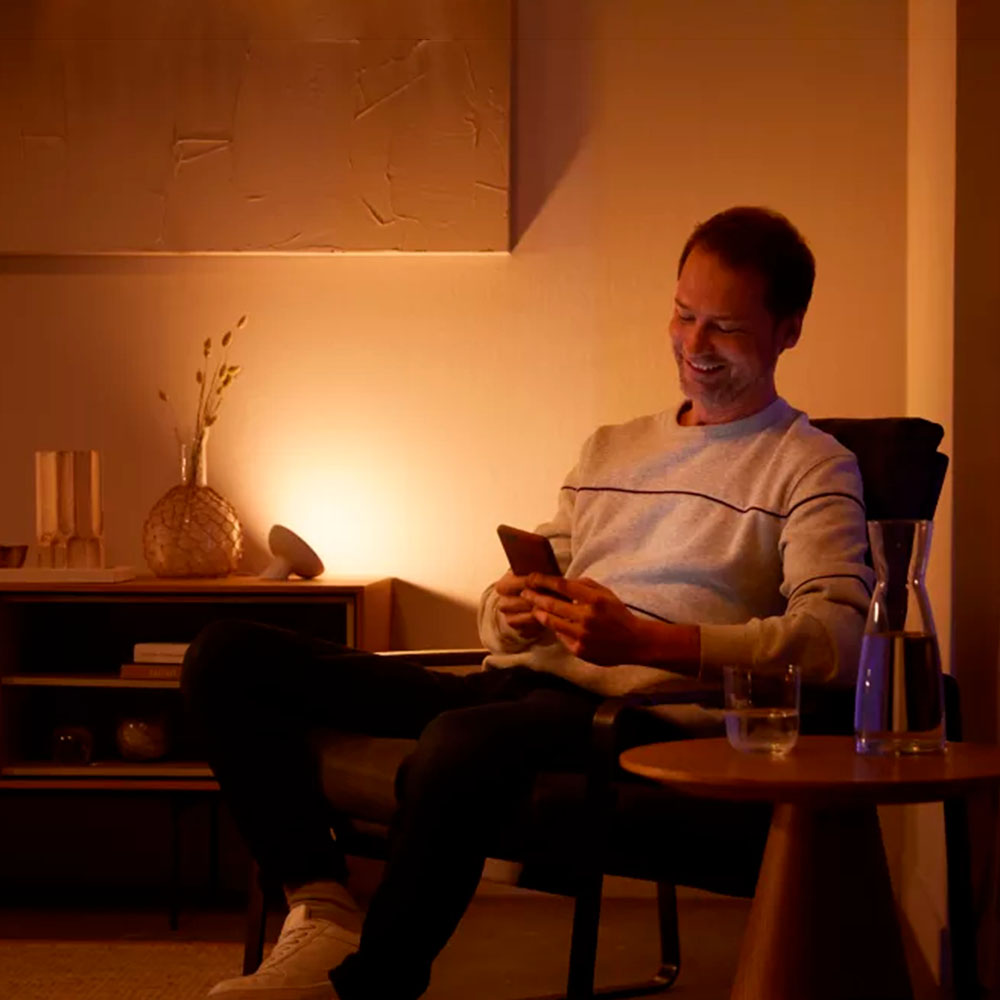 Lámpara Inteligente de Mesa Philips Hue Bloom Multicolor