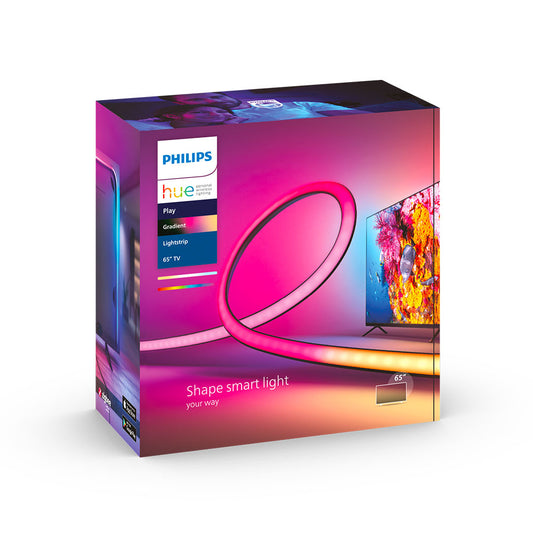 Tira Led Inteligente Philips Hue Gradiente Rgb Para Tv 65"