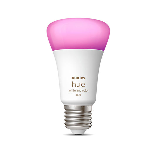 Ampolleta Led Philips Hue E27 1.100lm, Rgb, Bt, Wifi, 9 Watt