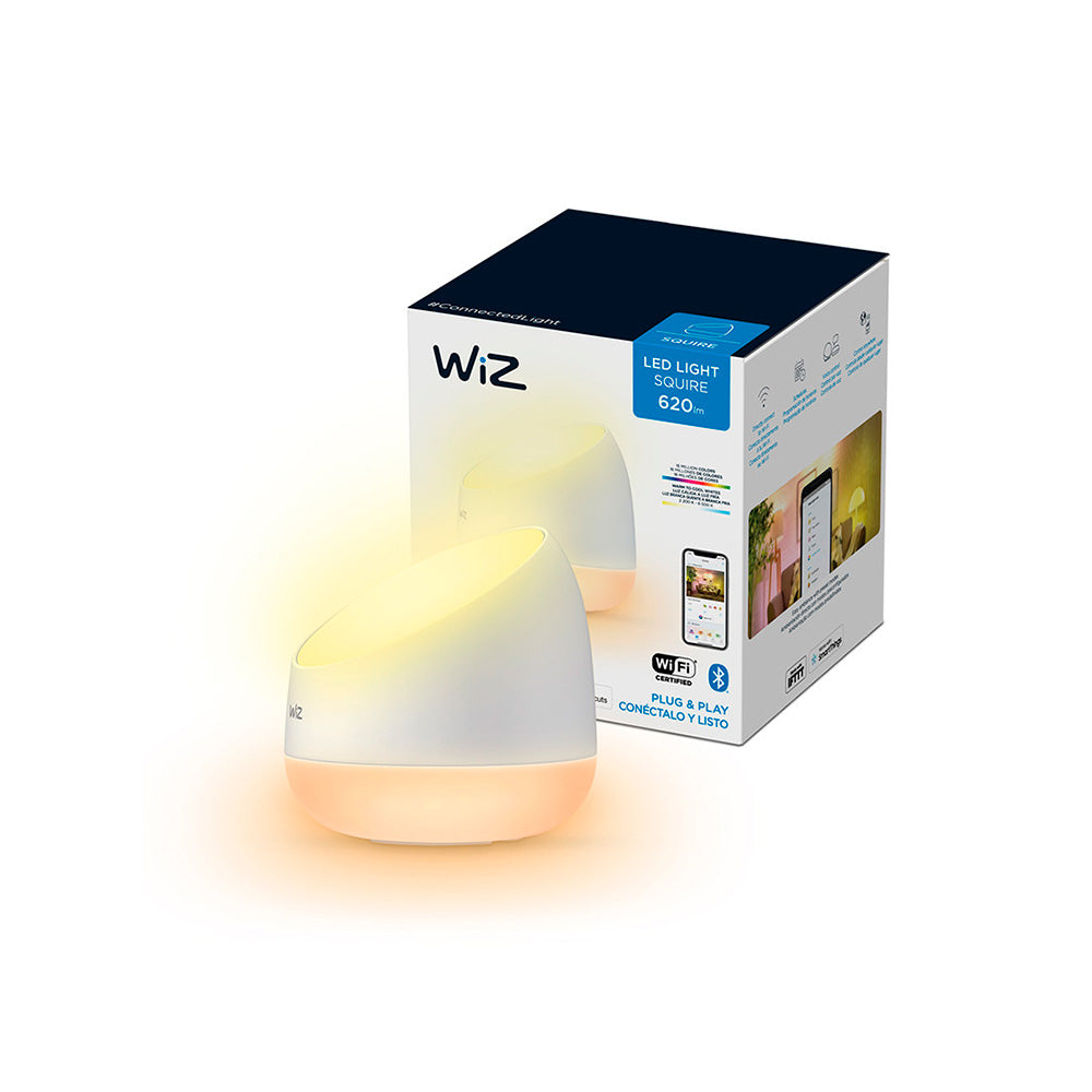 Lámpara Inteligente de mesa WiFi Wiz Squire RGB 9W