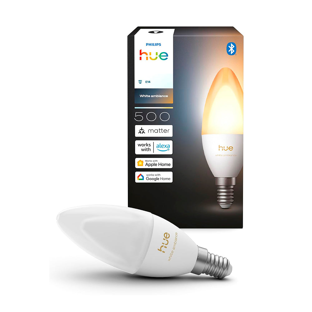 Ampolleta Led Inteligente Vela E14 Philips Hue 3.7W
