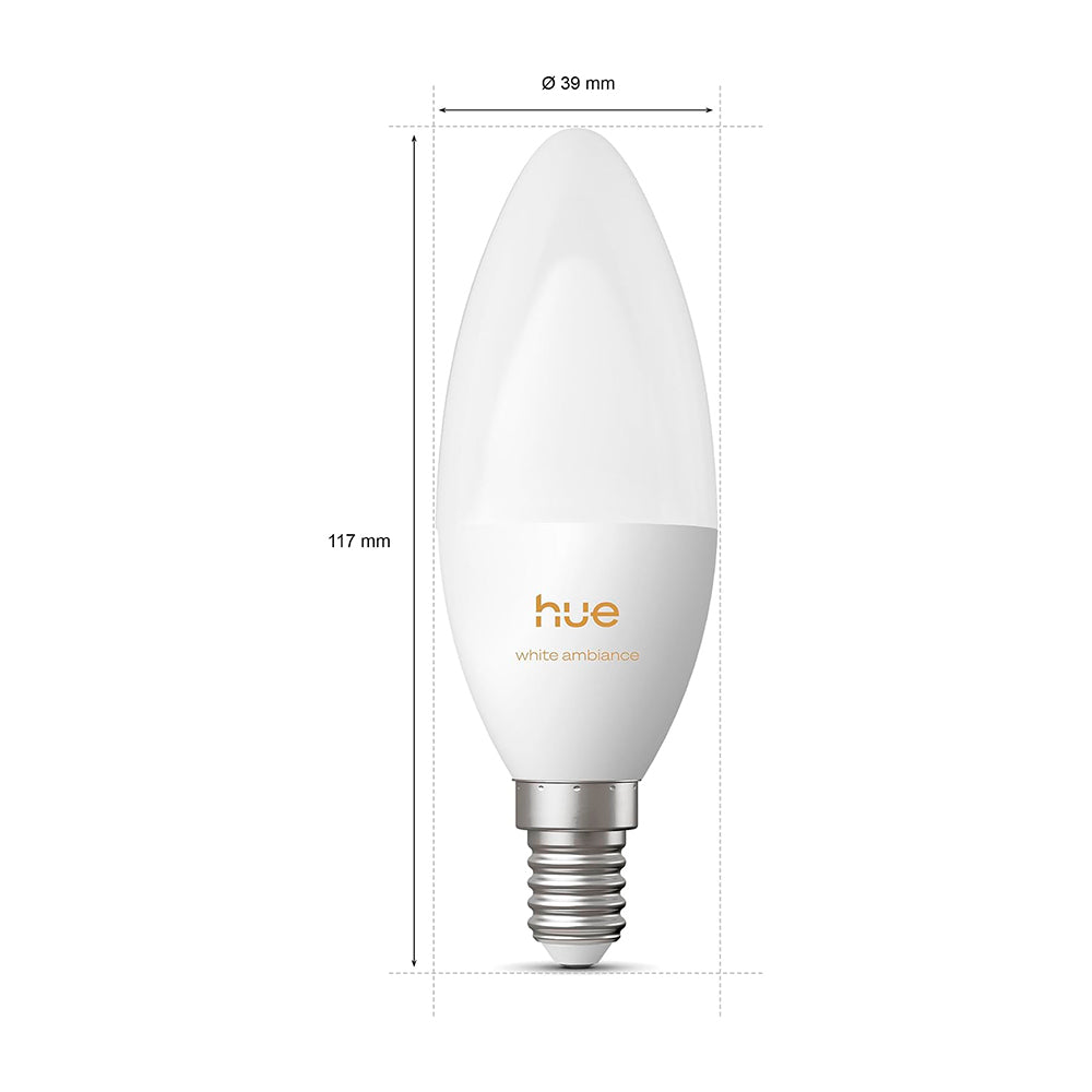 Ampolleta Led Inteligente Vela E14 Philips Hue 3.7W