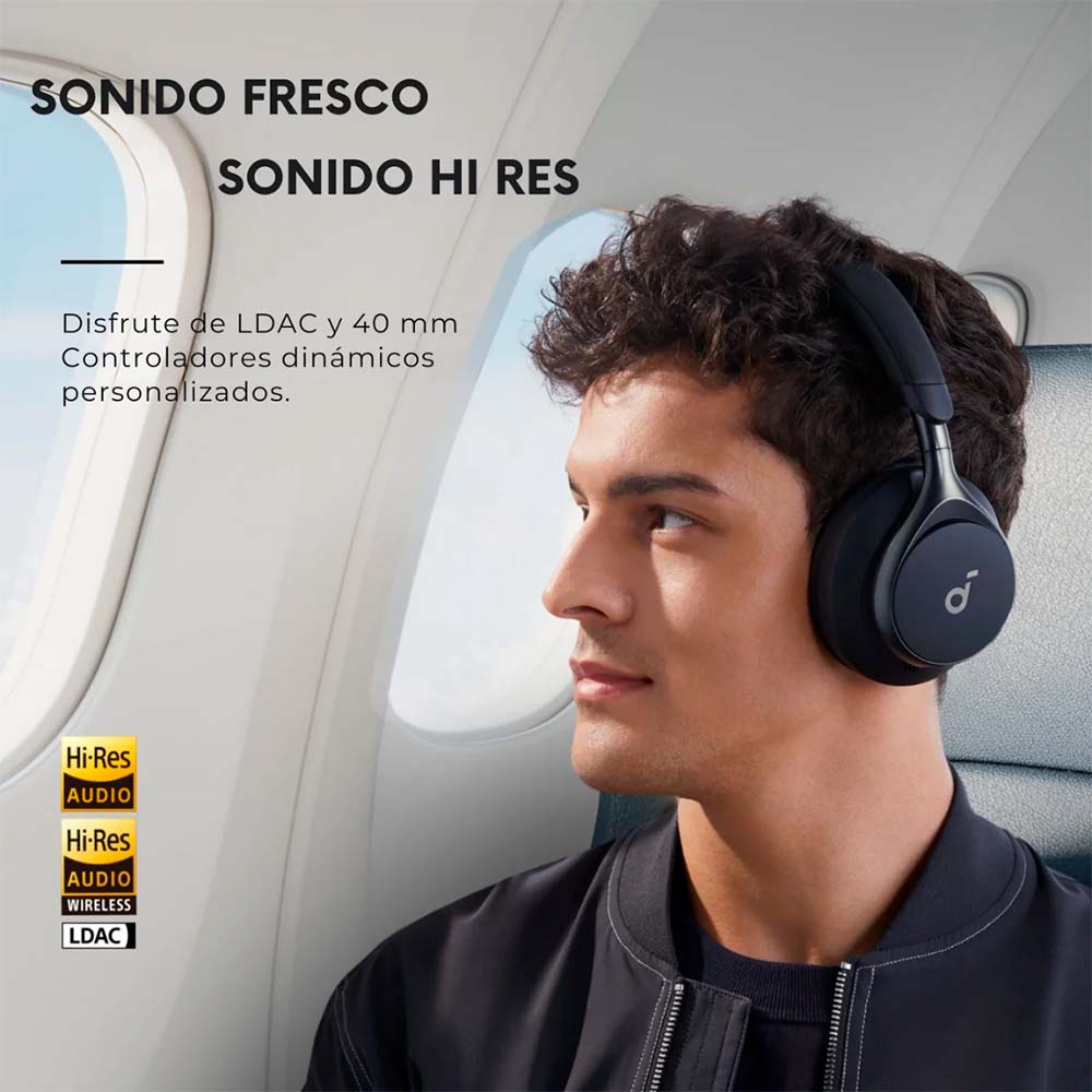 Audífonos Over-Ear ANC Space One Soundcore - imagen 3