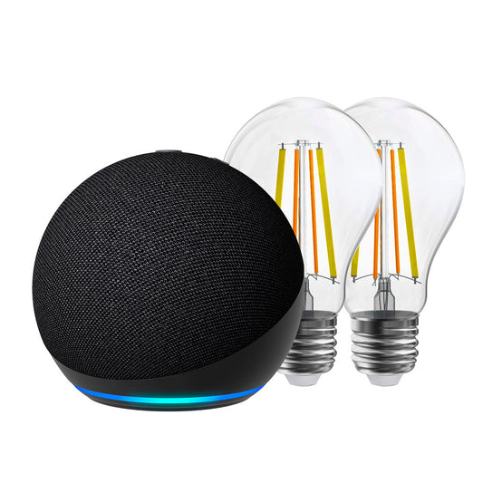 Kit 2x Ampolletas Vintage Sonoff + Echo Dot 5 Gen