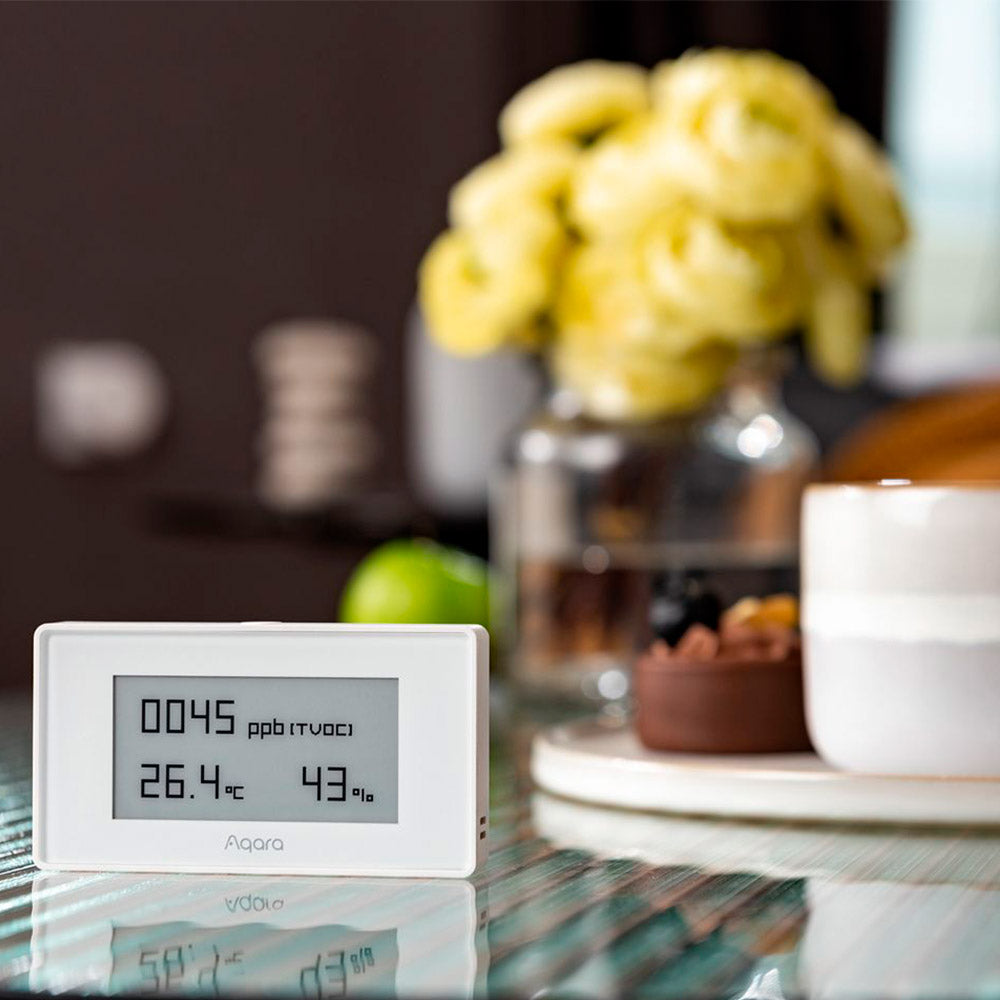 Monitor Calidad de Aire TVOC Inalámbrico Zigbee 3.0