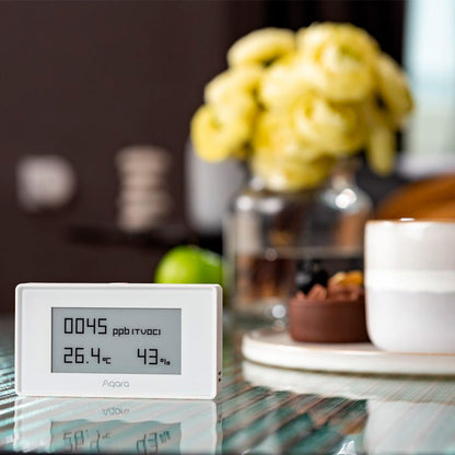 Monitor Calidad de Aire TVOC Inalámbrico Zigbee 3.0