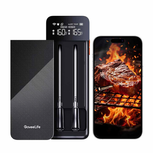 Termómetro de Carne WiFi y BT con 2 Sondas Govee