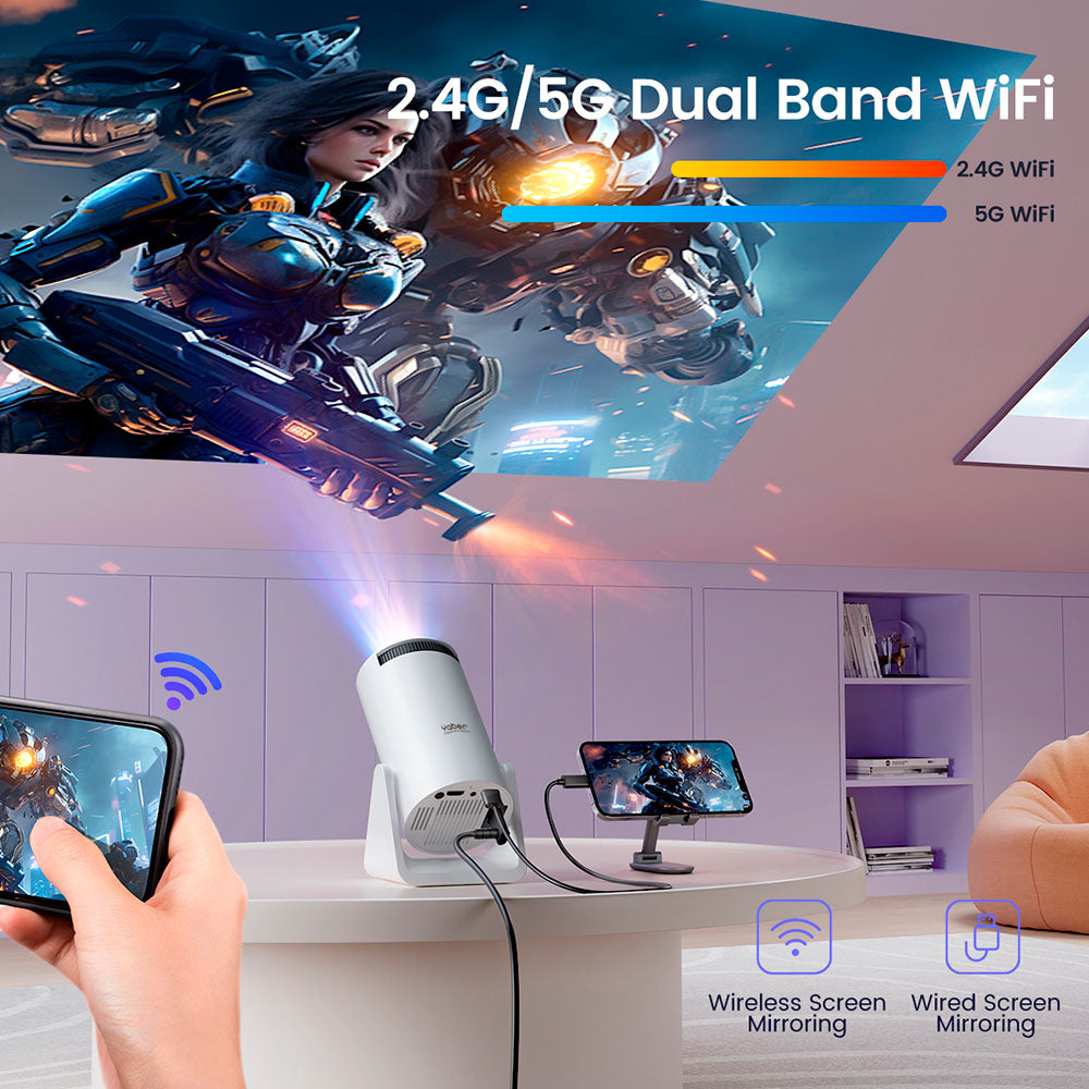 Proyector Yaber WiFi C450 de 720p Open Box