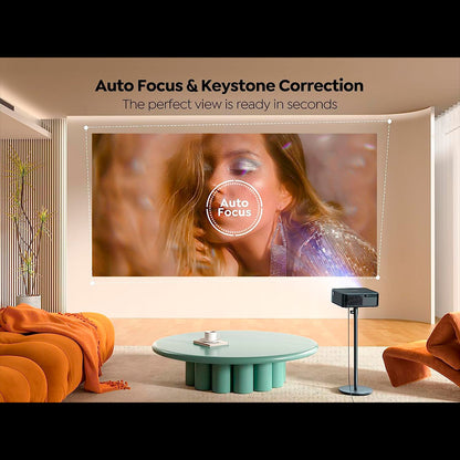 Proyector Smart K2s Yaber WiFi y Bluetooth 1080p Open Box