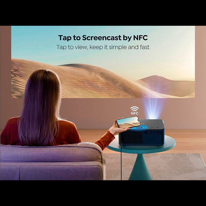 Proyector Smart K2s Yaber WiFi y Bluetooth 1080p Open Box