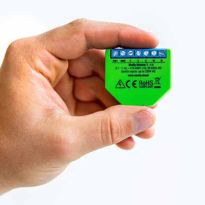 Interruptor Relay para Control de Luz Dimmer 2 Shelly