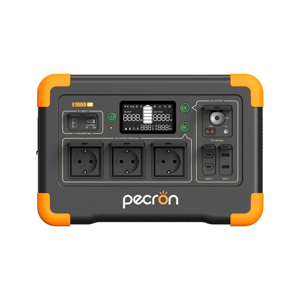 Estación de Energía Portátil Pecron E1000LFP de 1024Wh