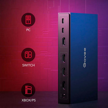 Kit Sincronización de Luces Gamer AI con HDMI - Govee Open Box