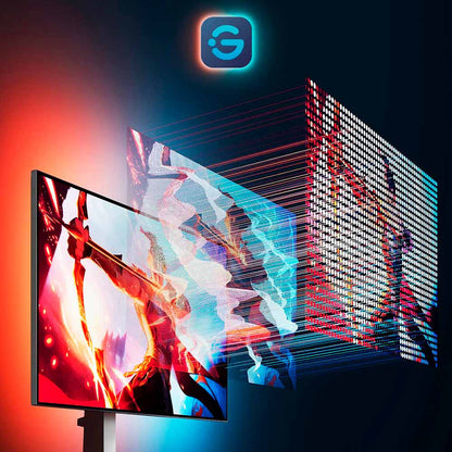 Tira LED Gaming G1 Govee para Pantallas 27-34" Open Box