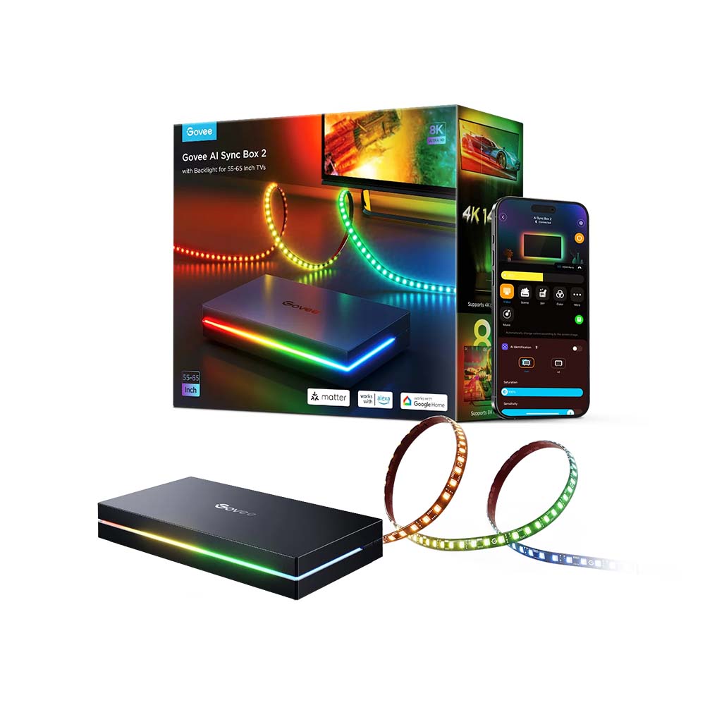 Sistema de sincronización de luces AI Sync Box 2 Govee - imagen 1