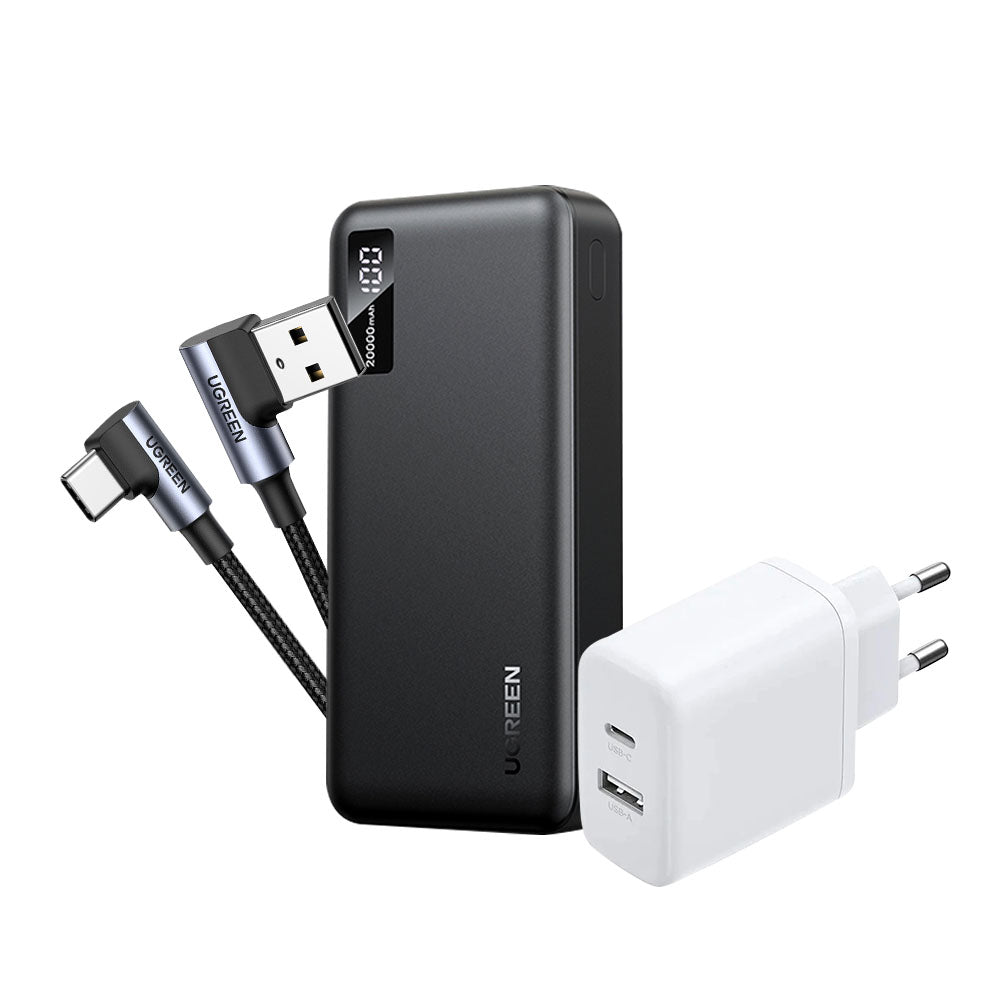 Kit Energía de Respaldo Ugreen 20000mAh