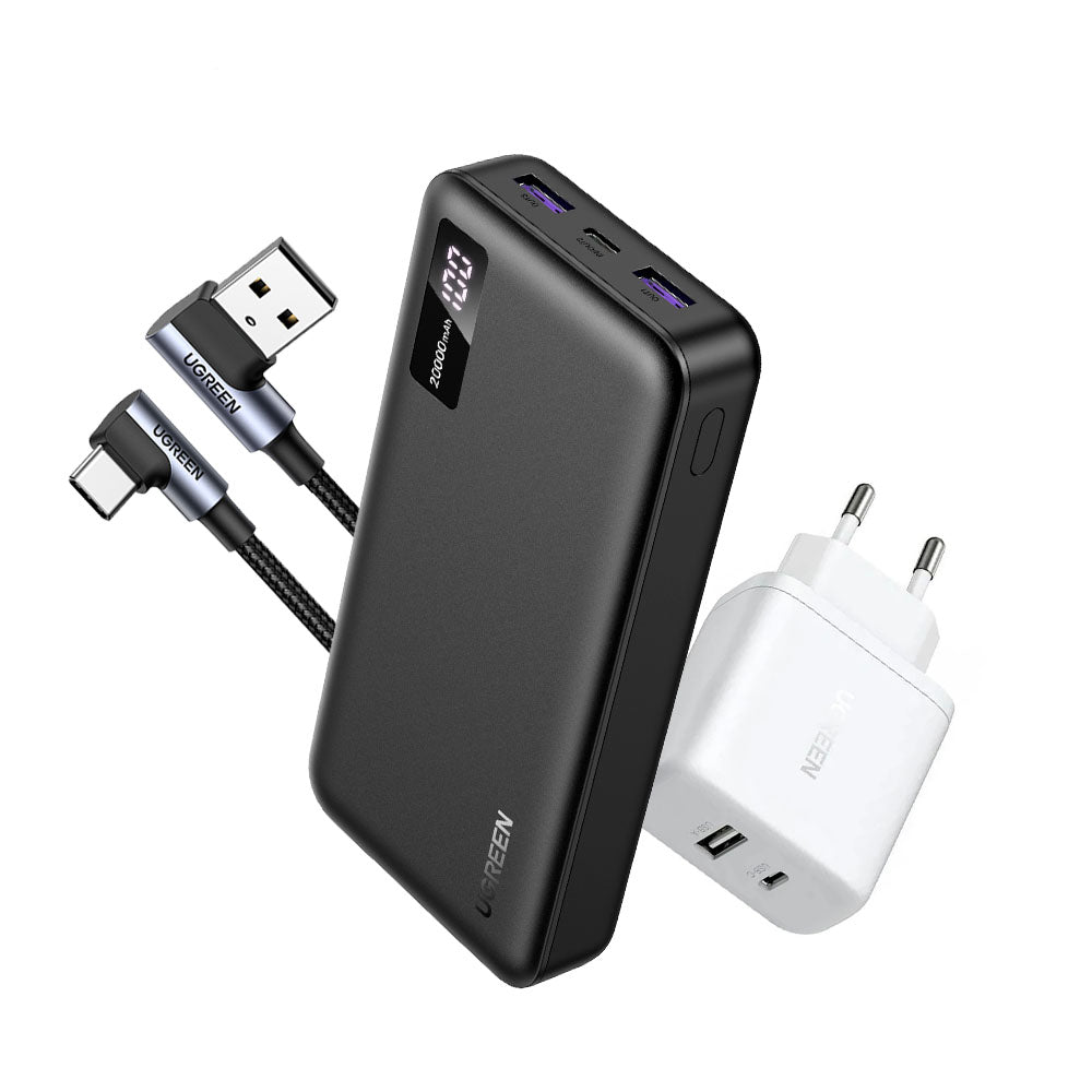 Kit Energía de Respaldo Ugreen 20000mAh
