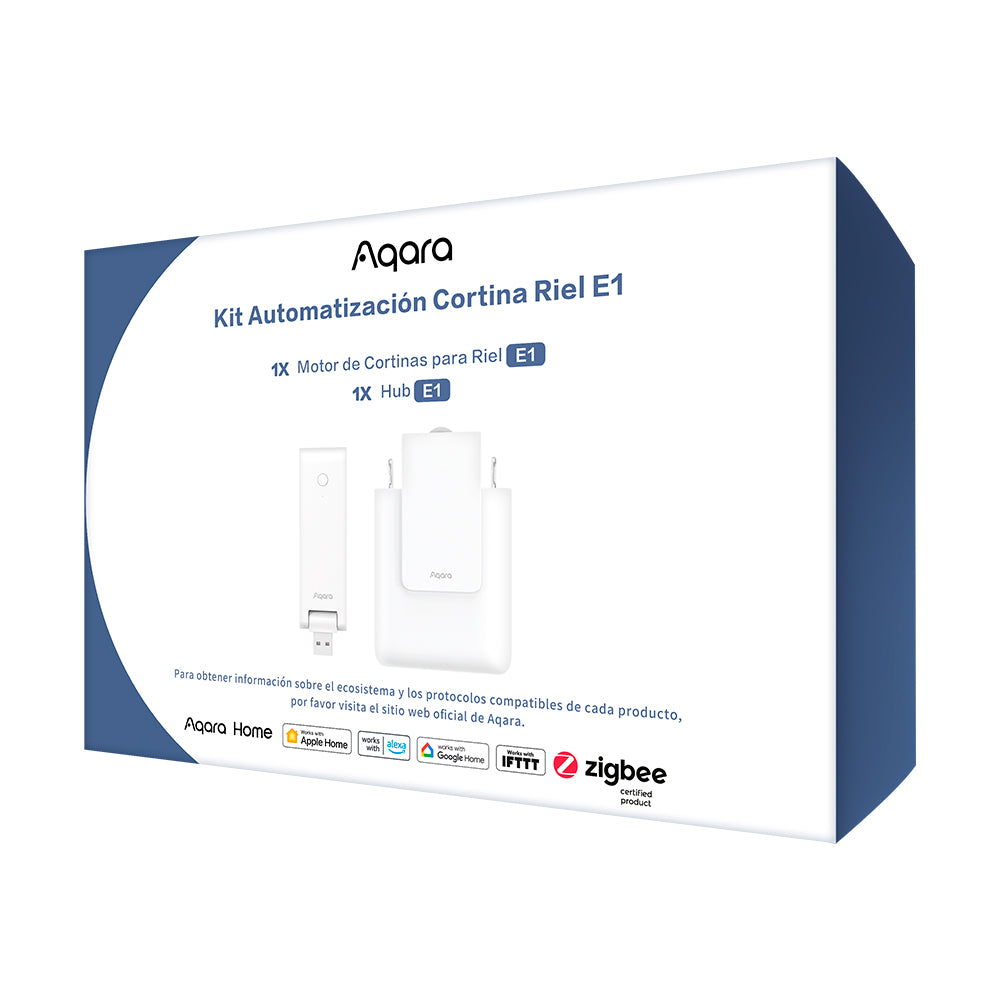 Kit Automatización Cortina Riel E1 Aqara