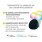 Kit Amazon Echo POP + 3x Ampolleta Inteligente Multicolor E27