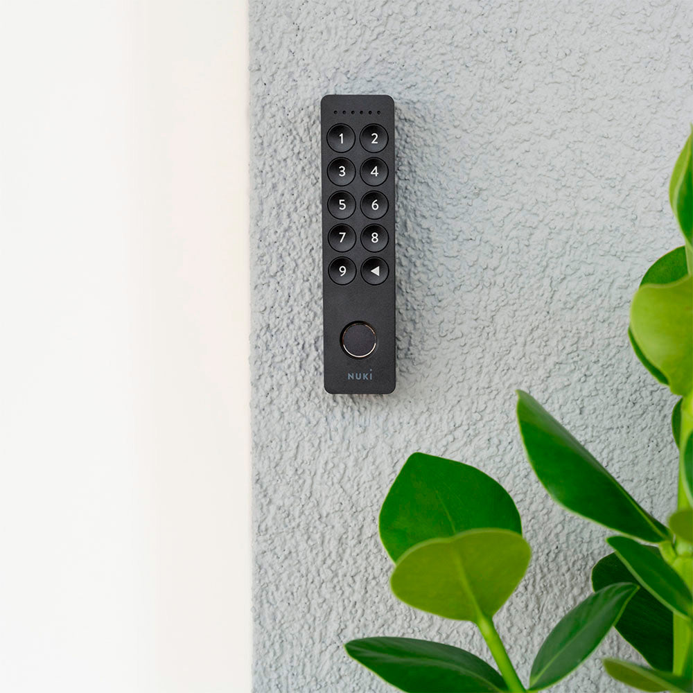 Kit Cerradura Smart Lock 3.0 Pro Blanca + Teclado Keypad 2.0 Nuki