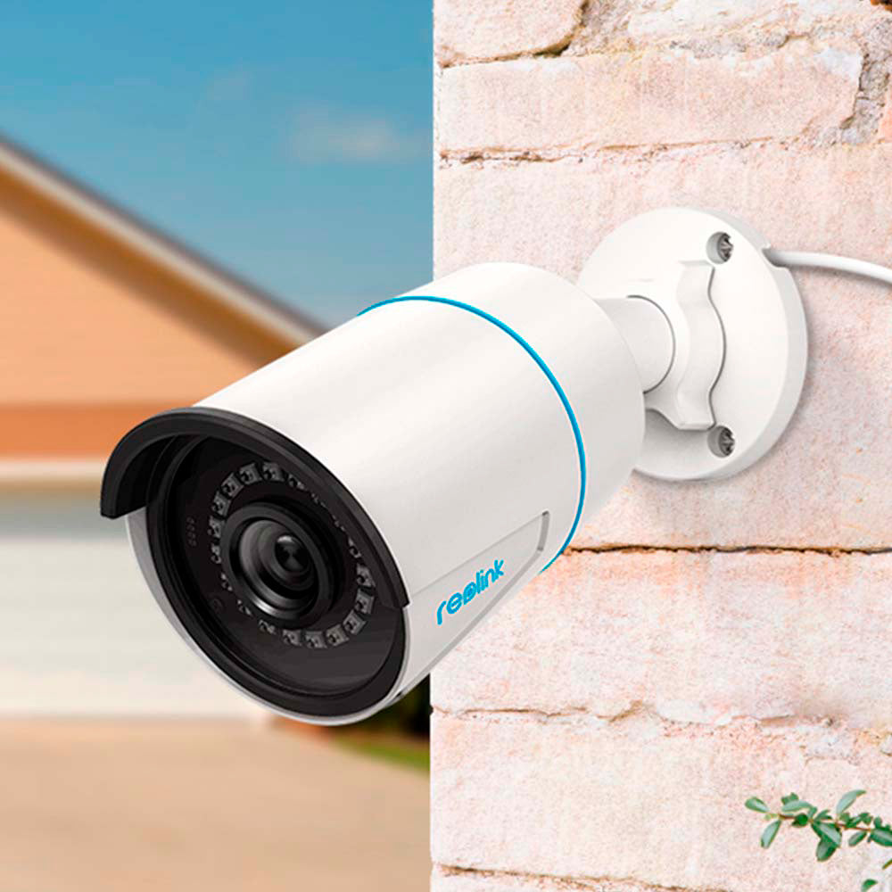 Kit Grabador NVR PoE de 8 Canales RLN8-410 + 4x Camaras RLC-510A Reolink