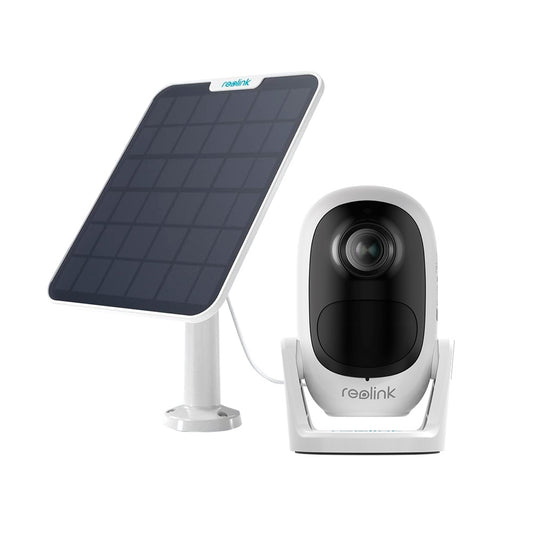 Kit Cámara de Seguridad Exterior WiFi Argus 2E + Panel Solar Reolink