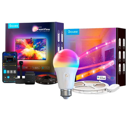 Kit Retroiluminación T1 + Tira LED 5 mts + Ampolleta Smart