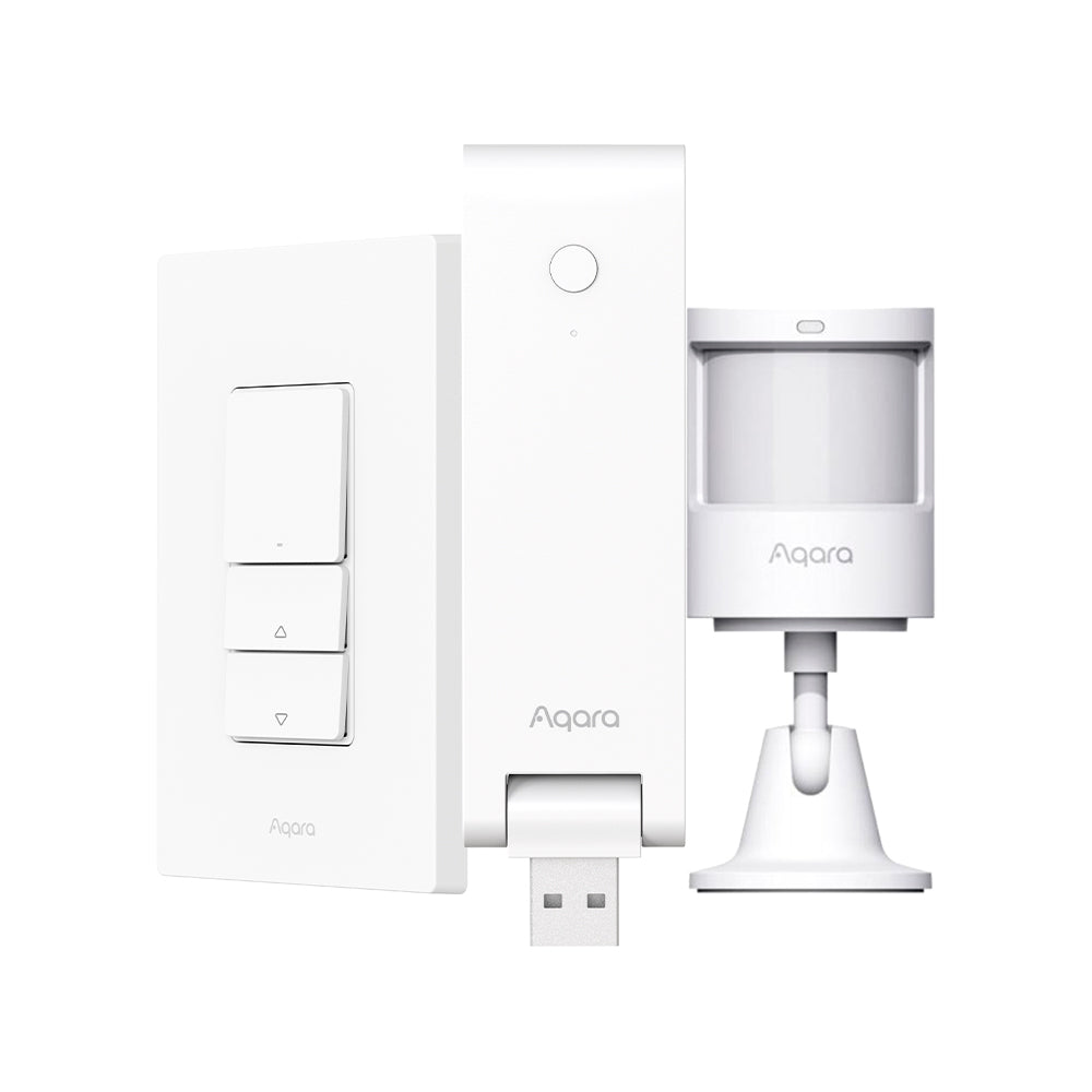 Kit Aqara Dimmer H2 US y Sensor de Movimiento P1